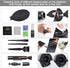 18-in-1 Professional Camera Cleaning Kit for Most DSLR Cameras (Canon, Nikon, Sony), with Air Blower, Cleaning Pen,