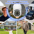 Ayla link 3MP 2K 2.4GHz 360 2-Way Security Camera Outdoor, HD Cameras for Home Security, Support WiFi, PTZ Auto