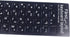 Yuomik 2PCS Universal Farsi Persian Language Keyboard Stickers, Matte Keyboard Stickers with White Font on Black