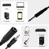 GINTOOYUN 6.35mm TRS Male to 1/4 TRS Female Stereo Headphone Y Splitter Extension Cable