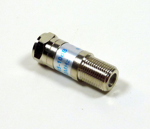 Phillmore 10 dB Coax Cable TV Signal Attenuator Pad; 42-110