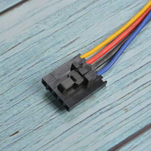 Wixine 5Pcs 5Pin to 4Pin Fan Connector Adapter, Converter Extension Cable Wire