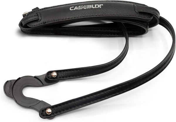 Crossbody Phone Lanyard - Regular Size Compatible with Included Disc (Black)