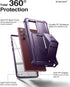 Dexnor Samsung Galaxy S22 Ultra Case, Built-in Screen Protector and Kickstand, Heavy Duty Military Grade Protection