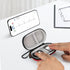 GLCON Red Mini Portable Case for Kardiamobile EKG Heart Monitor, Hearing Aids, In Ear Monitor - Small IEM Carrying Case