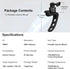 MINIFOCUS 360 GoPro/Insta360/DJI/Xtra Quick Release Flexible Camera Mount Wrap Band, Flexi Strap Mount, Bike Motorcycle