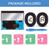 GVOEARS Ear Pads Replacement for Plantronics Voyager 8200 UC/Backbeat Pro 2 Headphones, Premium ICE Silk Fabric Memory
