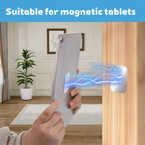 LXUEJIE 30 Pack 1.97x1.57in (0.02 Adhesive Metal Plates for Magnetic Mount, Adhesive Thin Plates (Compatible
