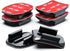 Sametop Helmet Adhesive Sticky Mounts - Curved & Flat 3M Mount for GoPro & DJI Osmo Cameras (6 Packs)