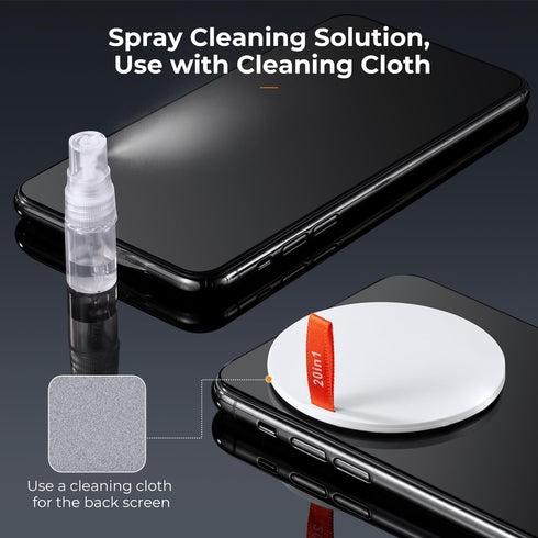 K&F Concept 20-in-1 Cleaning Kit, Multifunctional Tool for Laptop, iPhone, AirPods, MacBook, iPad, Camera, PC Monitor