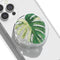 On The Grip OnTheGrip Compatible with Magsafe Magnetic Cute Acrylic Tropical Leaf Design Collapsible Mobile