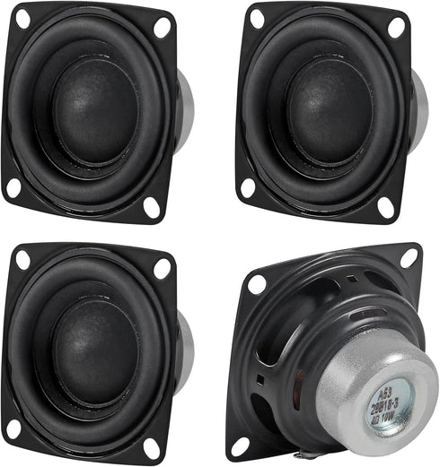 Shutao 4Pcs 2 Inch 10W Audio Speaker Driver Full Range 4 Ohm Bluetooth