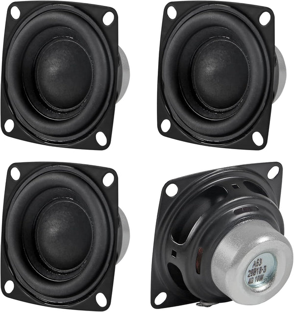 Shutao 4Pcs 2 Inch 10W Audio Speaker Driver Full Range 4 Ohm Bluetooth