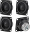 Shutao 4Pcs 2 Inch 10W Audio Speaker Driver Full Range 4 Ohm Bluetooth
