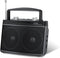 Portable AM FM Radio with Best Reception, Transistor Radio with Bluetooth, Wall or Battery Powered, Small Radio for