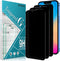 Slanku 3 Pack Tempered Glass Privacy Screen Protector for iPhone 13 Mini, Anti-Spy, Full Coverage, Case Friendly.