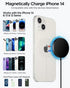 AICase iPhone 14 Magnetic Wireless Charger with Built-in USB-C Cable, Compatible with MagSafe Charger
