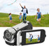 Zopsc 1080P, 16MP, 16X 2.4 Inch Digital Video Camera, Zoom, Rotatable Screen, Fill Light, Camcorder for Vlogging