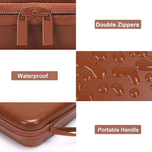 MOSISO Camera Case for Sony ZV-1/ZV-1F/ZV-1 II, Waterproof Shockproof EVA Carrying Case with Hand Strap