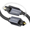 IVANKY 10ft/3M Optical Audio Cable, Long Digital Audio Fiber Optic Cord for Soundbar, TV, Home Cinema, Xbox/PS4