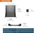 Tecmojo 1U 10" 10.23" Rack Mount Shelf for Server Rack, Deep Vented Cantilever Tray, Metal Shelf for Network Cabinet