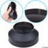 Camera Lens Hood 52mm - Rubber - Set of 2 - Collapsible in 3 Steps - Sun Shade/Shield for Enhanced Photography