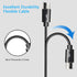 CERRXIAN USB Type C Splitter Charging Cable, 4.9ft 2 in 1 Multi Charging Cable, USB A to 2 x USB Type C
