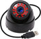 MMlove 720P USB Dome Camera with Night Vision, Waterproof, IR Cut & LED, Plug&Play Outdoor/Indoor Security Camera