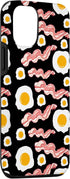 Bacon And Eggs Pattern 12/12 Bacon Lover Gift Case for iPhone Pro