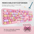 Dilter 104 Wired Keyboard, Keys Full-Sized Typewriter Keyboards, USB Plug and Play Office Keyboard with Number Pad