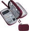 Skycase Electronic Organizer Travel Case - Waterproof Travel Cord Organizer Pouches for Accessories, Red