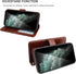 Bocasal iPhone 11 Wallet Case, PU Leather Magnetic Detachable Kickstand, Shockproof Flip Cover with Card Holder (Brown)