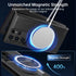 Samsung Galaxy S22 Ultra Case by FUNMIKO - Shockproof, Wireless Charging, Sliding Camera Cover, Magnetic Kickstand -