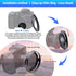 39mm Camera Lens Hood Compatible with All Brands Lenses with 39mm Filter Thread, Made of CNC Aluminum