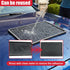 Deaelf Bling Car Dashboard Non-Slip Mat, Waterproof PVC Rhinestone Car Dash Sticky Grip Pad with Cable Organizer