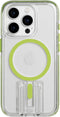 Tech21 Evo Crystal Kick Case for iPhone 15 Pro - Compatible with MagSafe - Impact Protection Case - Lime