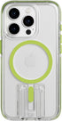 Tech21 Evo Crystal Kick Case for iPhone 15 Pro - Compatible with MagSafe - Impact Protection Case - Lime