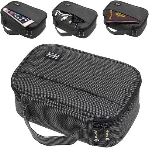 sisma Tech Travel Organizer, Small Electronic Accessories Carrying Bag for Cables, Phone Chargers, Special Edition