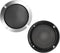 Fielect 2 Pcs 4" Speaker Grill Mesh - Decorative Circle Woofer Guard Protector Cover with 8 Screws (Silver)
