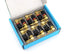 Sewell Deadbolt Right-Angle Banana Plugs, 12 Pairs Quick Connect Gold Plated Speaker Plugs (90 Degree)