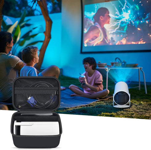 Mini Projector Case Compatible with Magcubic, Alwtniet, Limimart, Aubor, HIPPUS Portable Projector 4K 1080P Storage