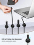 Magnetic Cord Organizer for Desk - Magnetic Cable Clips for Phone Charger, Computer, Home, Office, Car