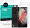Ibywind Screen Protector for Samsung Galaxy S21 Ultra 5G 6.8" - 2Pcs Flexible TPU, Camera Lens & Back Carbon Fiber Film.