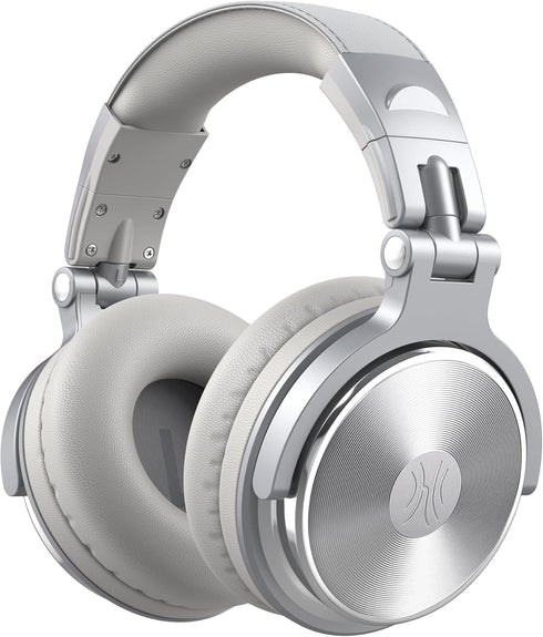 OneOdio Over Ear Headphone, Wired Bass Headsets with 50mm Driver, Foldable with Share Port and Mic