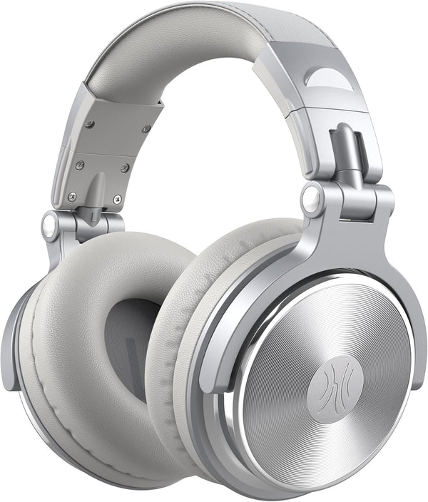 OneOdio Over Ear Headphone, Wired Bass Headsets with 50mm Driver, Foldable with Share Port and Mic