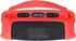 Silicone Case for JBL Charge 5 Portable Bluetooth Speaker, Protective Sleeve with Handle and Shoulder Strap, Red