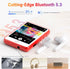 MECHEN 128GB MP3 5.3 2.4" 512GB Player Bluetooth with Full Touch Screen Portable Digital Music Player with HD SpeakerFM