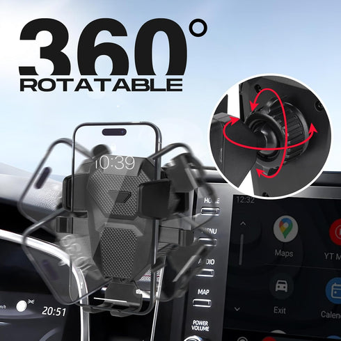 Car Phone Holder for Toyota Corolla 2019-2024/Corolla Cross 2022-2024, Adjustable GPS Phone Mount for 8-inch Screen