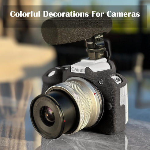 R50 Camera Case, Protective Cover for Canon EOS R50 Mirrorless Vlogging Camera, Soft Silicone Lightweight Bag