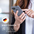 kwmobile Slim Protective TPU Silicone Case Compatible with Google Pixel 4a 5G - Blue Grey